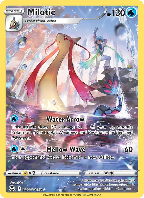 Milotic #TG02 — Silver Tempest