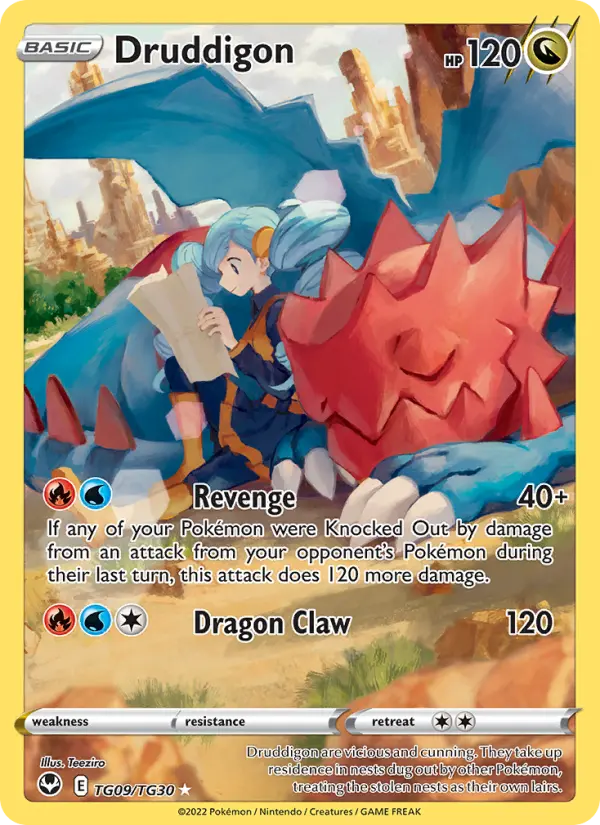 Druddigon #TG09 — Silver Tempest