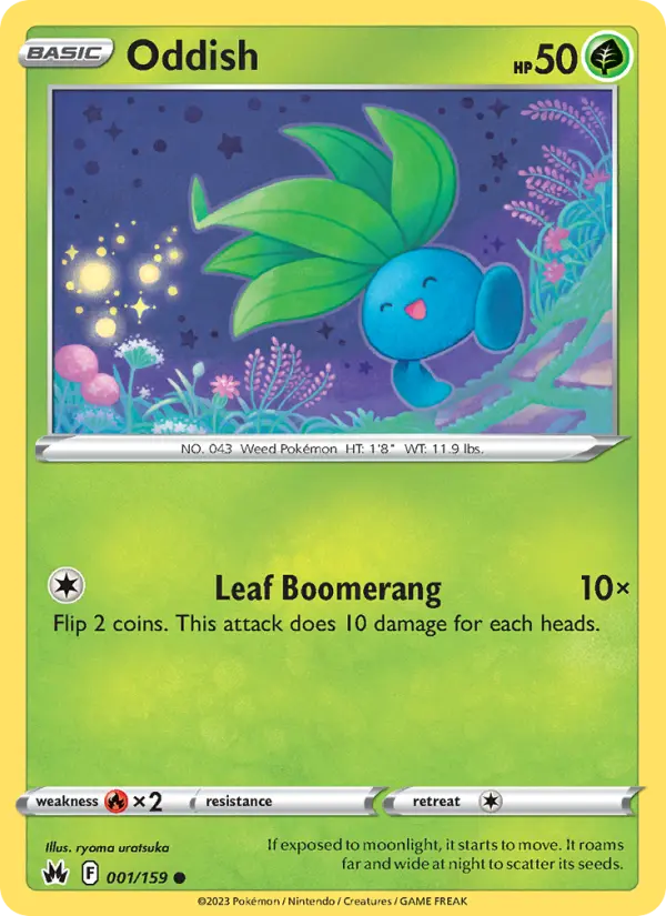 Oddish #001 — Crown Zenith