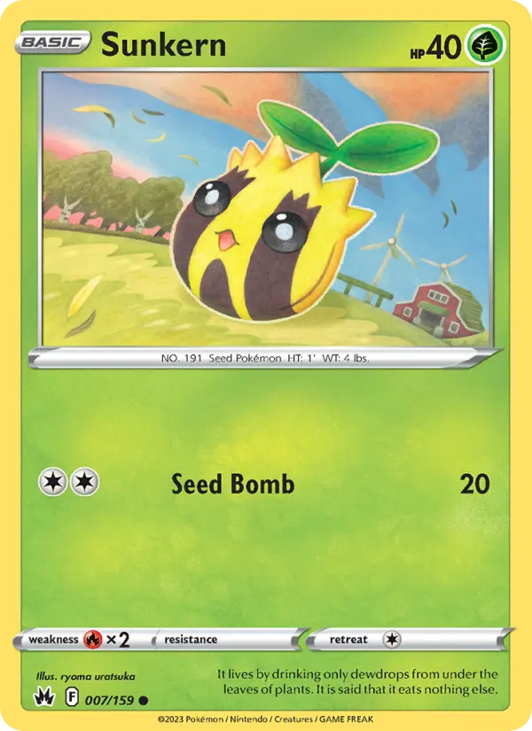 Sunkern #007 — Crown Zenith