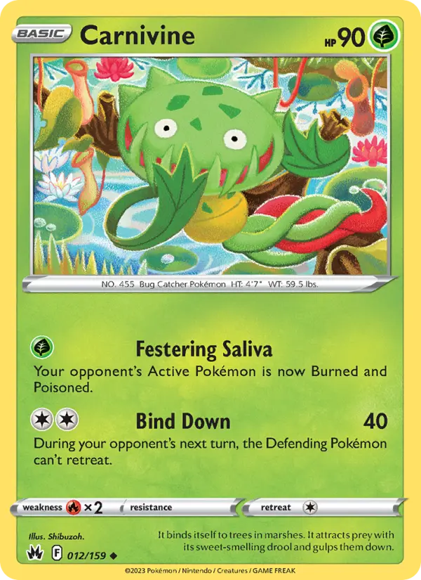 Carnivine #012 — Crown Zenith