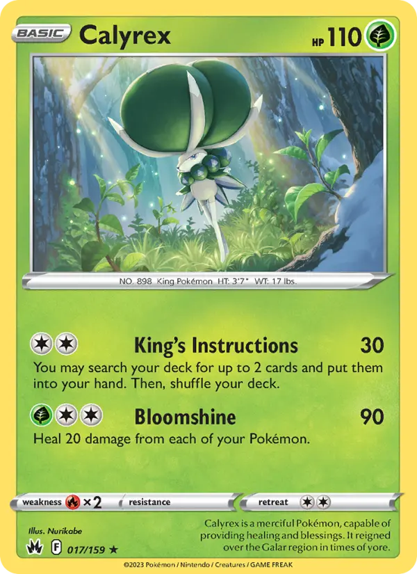 Calyrex #017 — Crown Zenith