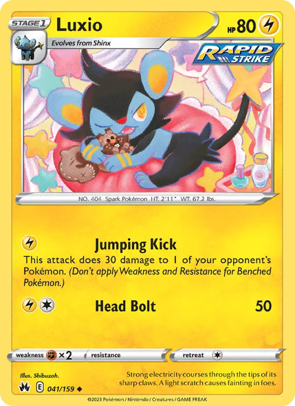 Luxio #041 — Crown Zenith