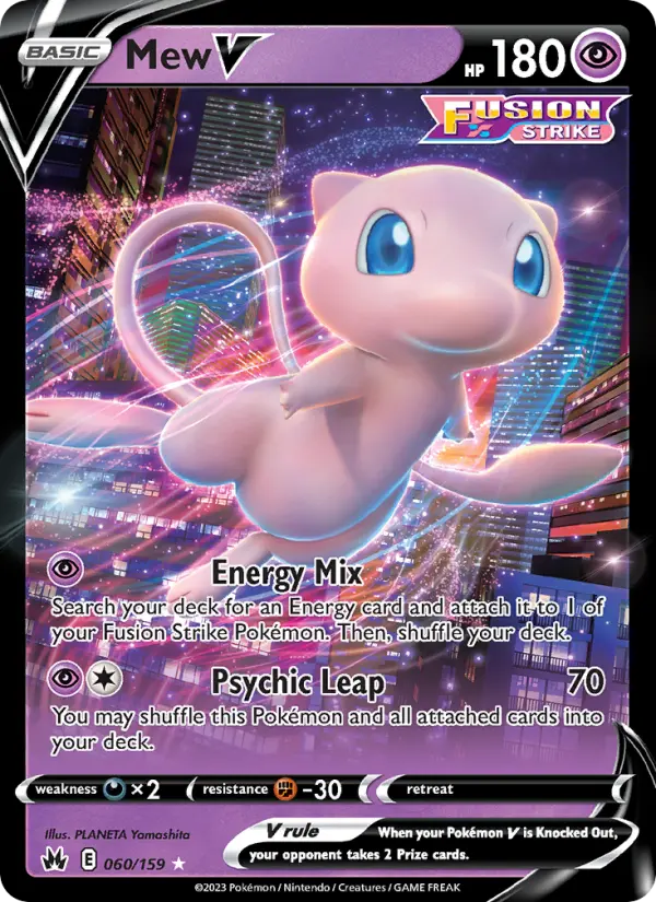 Mew V #060 — Crown Zenith