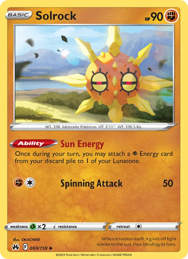 Solrock #069 — Crown Zenith