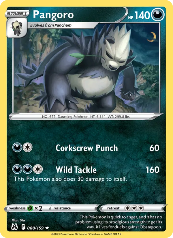 Pangoro #080 — Crown Zenith