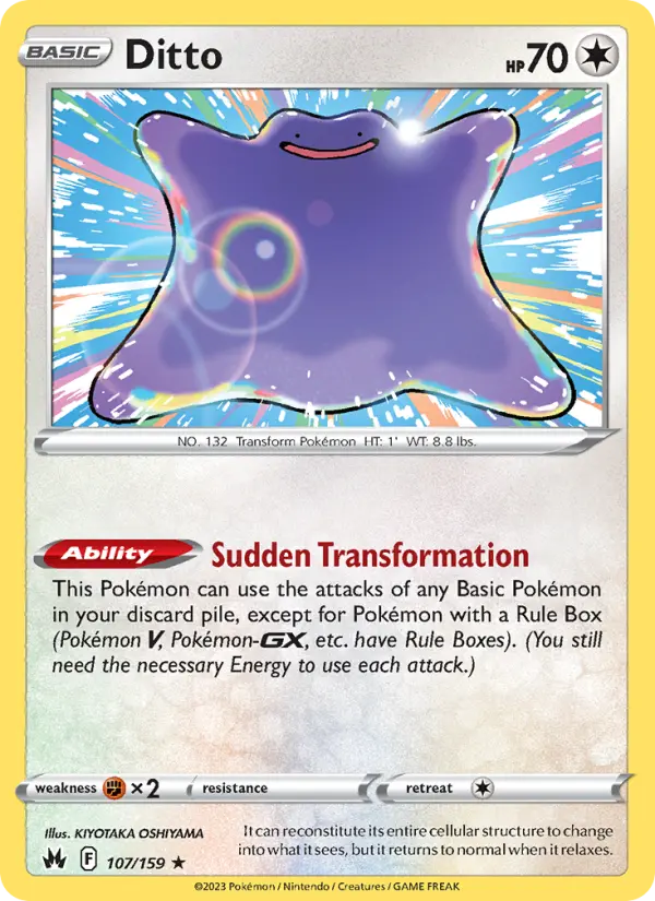 Ditto #107 — Crown Zenith