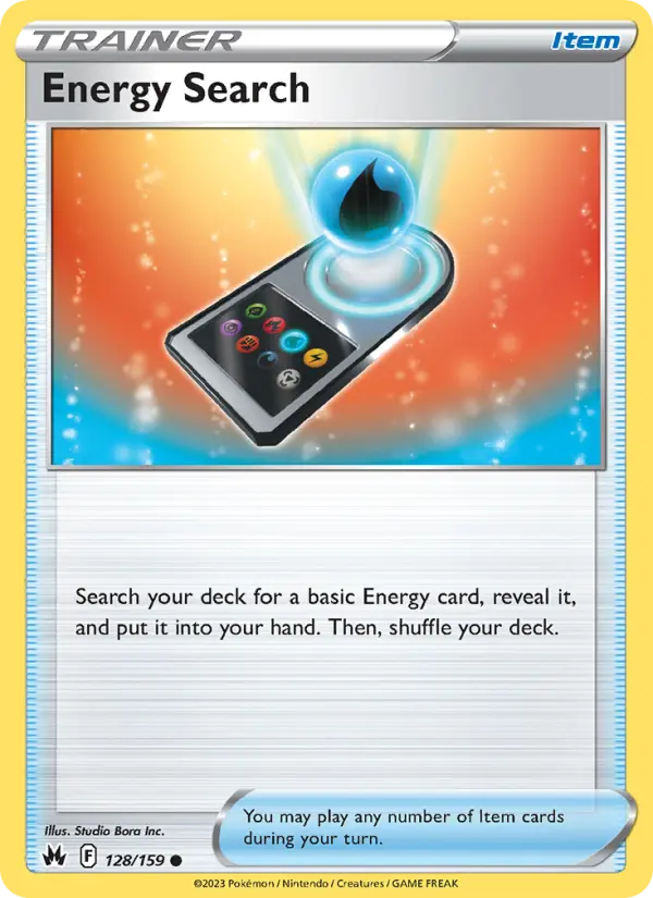 Energy Search #128 — Crown Zenith