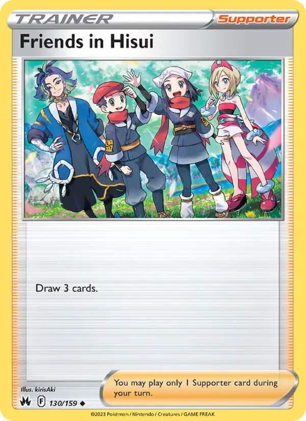 Friends in Hisui #130 — Crown Zenith