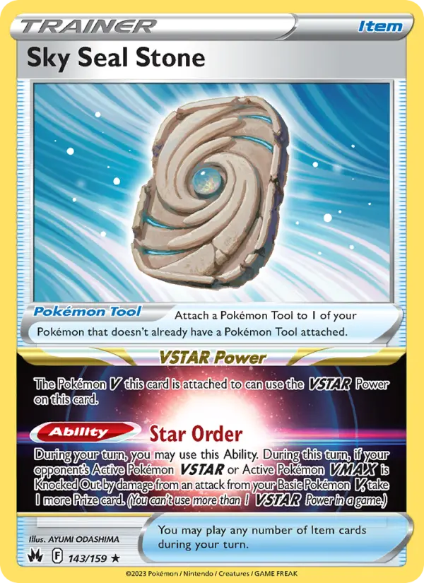 Sky Seal Stone #143 — Crown Zenith