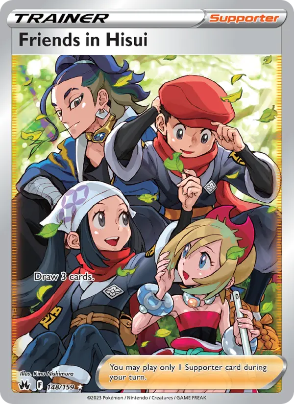 Friends in Hisui #148 — Crown Zenith