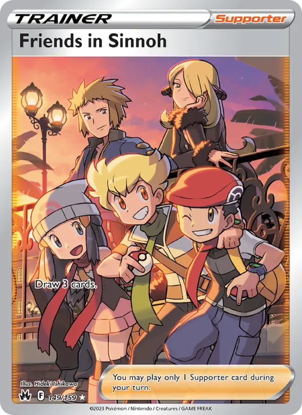 Friends in Sinnoh #149 — Crown Zenith