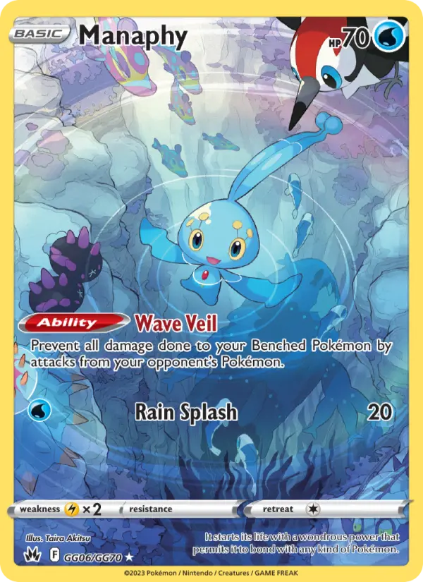 Manaphy #GG06 — Crown Zenith