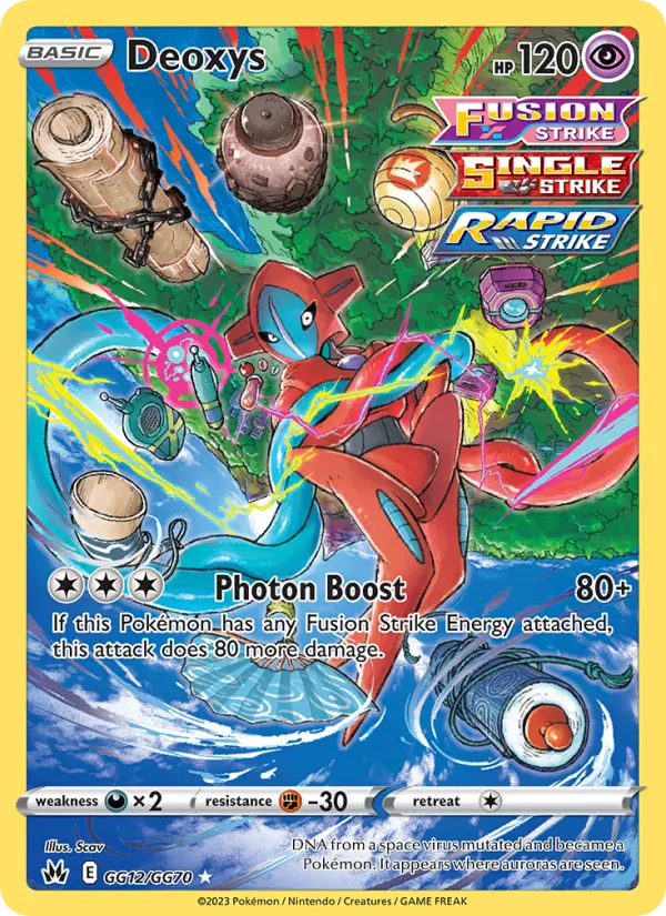 Deoxys #GG12 — Crown Zenith