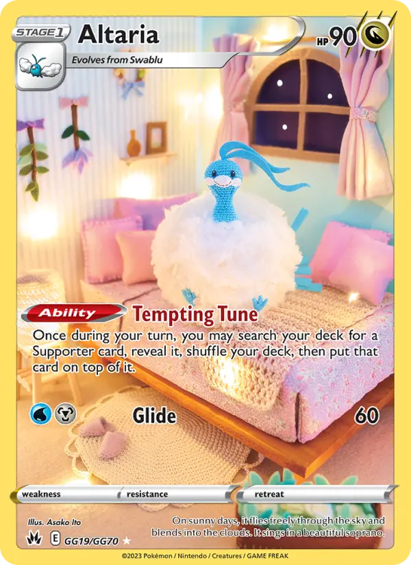 Altaria #GG19 — Crown Zenith