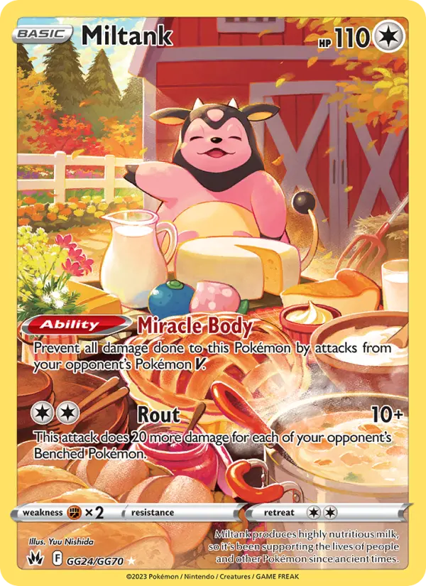 Miltank #GG24 — Crown Zenith