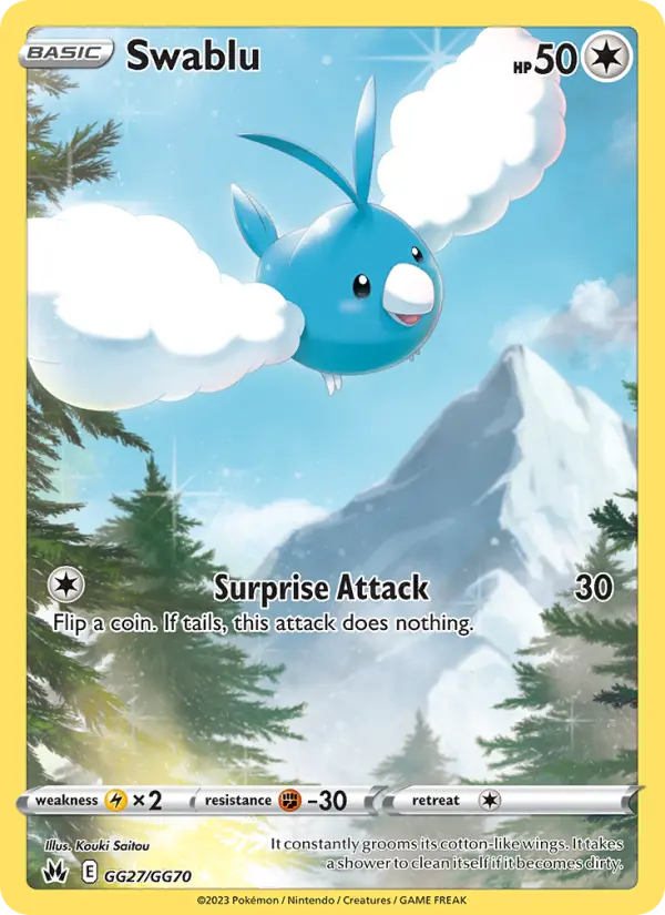 Swablu #GG27 — Crown Zenith