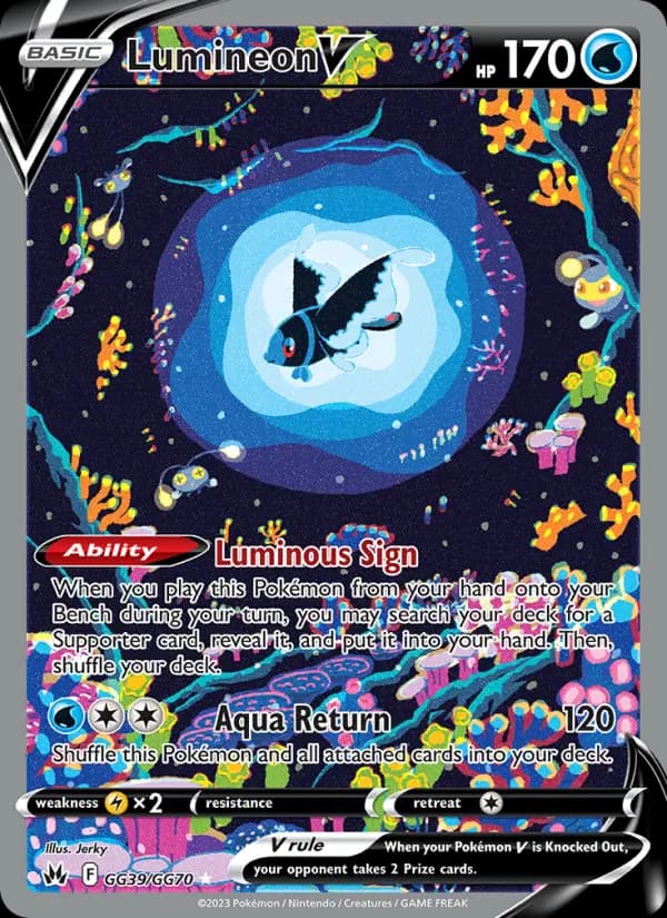 Lumineon V #GG39 — Crown Zenith
