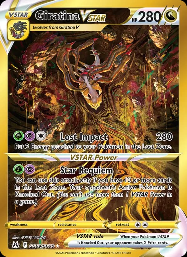Giratina VSTAR #GG69 — Crown Zenith