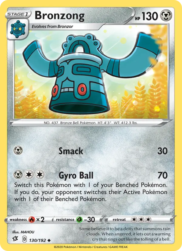 Bronzong #130 — Rebel Clash