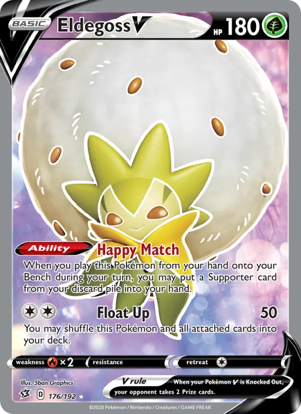 Eldegoss V #176 — Rebel Clash
