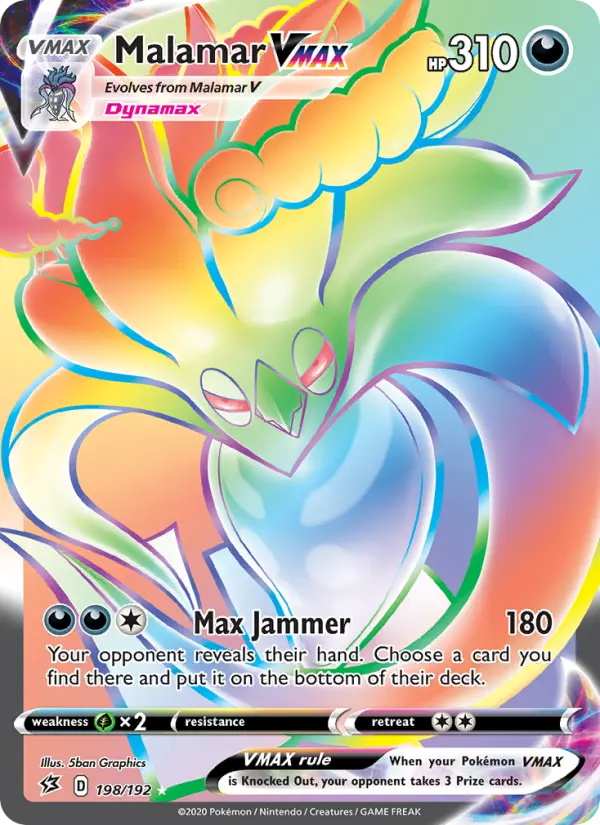 Malamar VMAX #198 — Rebel Clash