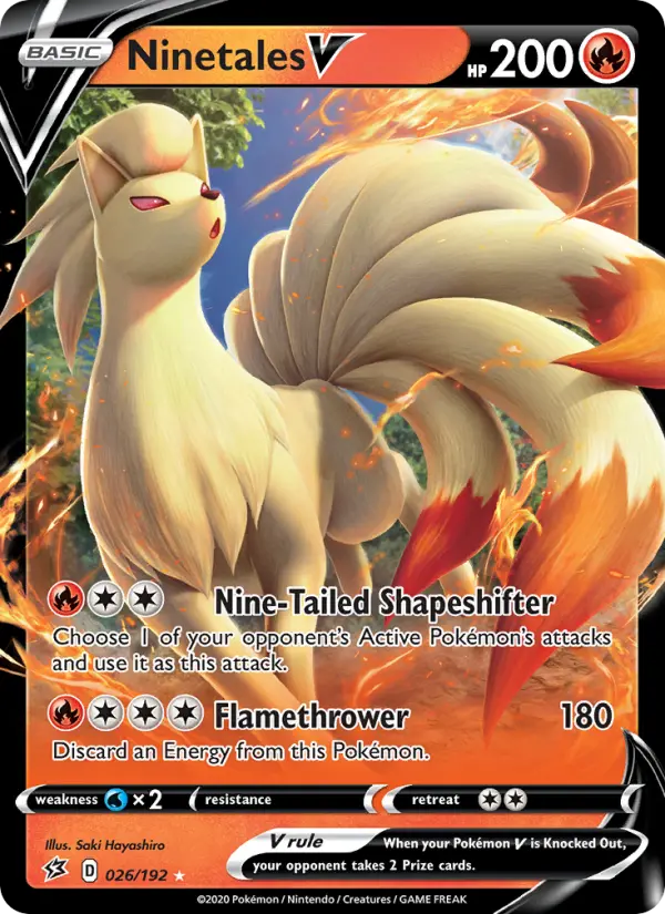 Ninetales V #26 — Rebel Clash