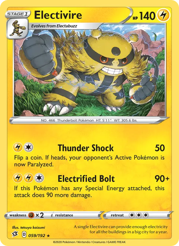 Electivire #59 — Rebel Clash