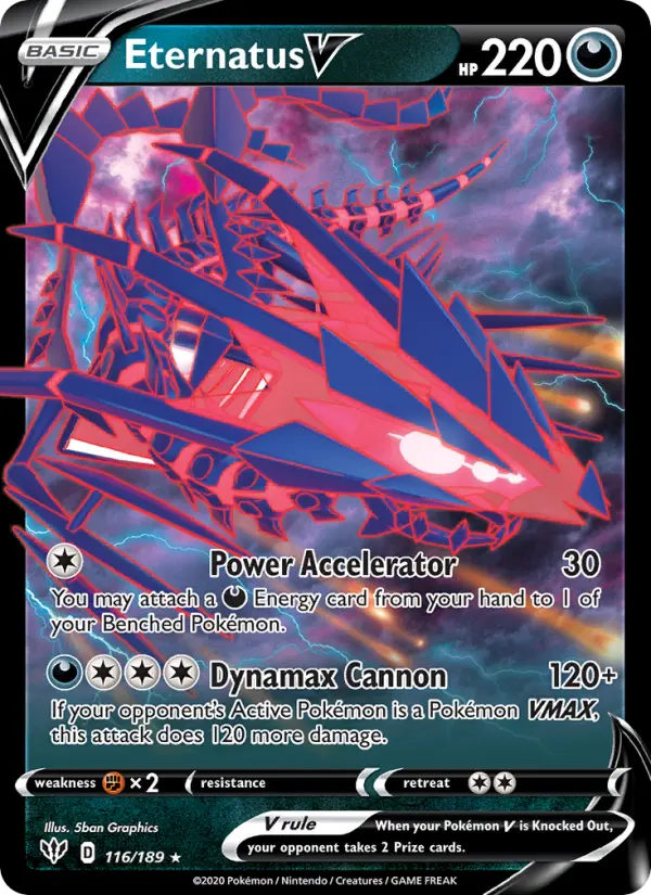Eternatus V #116 — Darkness Ablaze