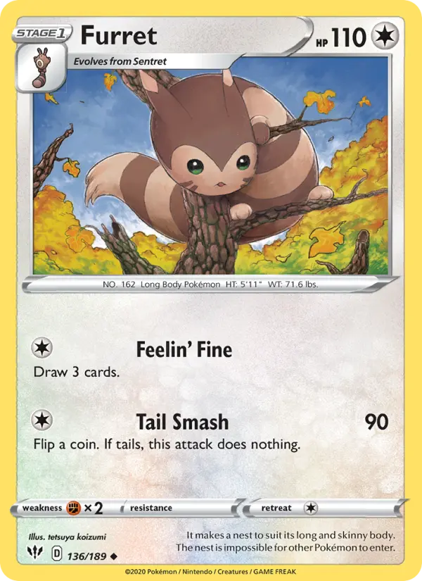 Furret #136 — Darkness Ablaze