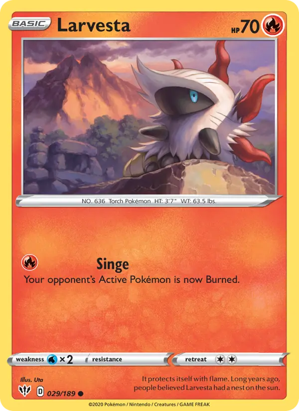 Larvesta #29 — Darkness Ablaze