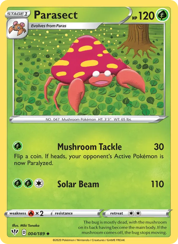 Parasect #4 — Darkness Ablaze
