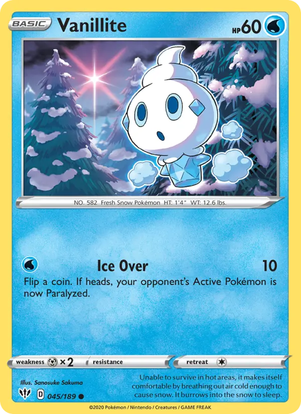 Vanillite #45 — Darkness Ablaze