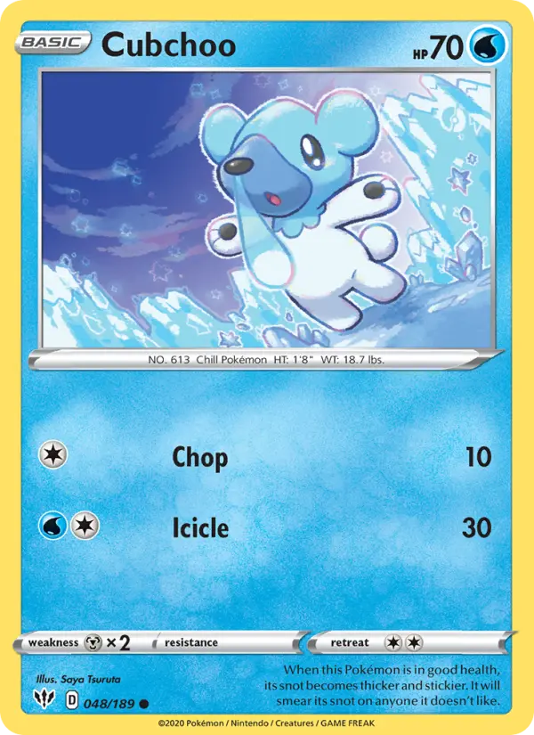 Cubchoo #48 — Darkness Ablaze