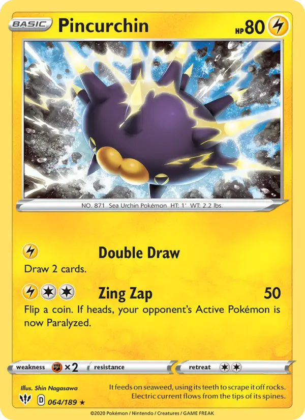 Pincurchin #64 — Darkness Ablaze