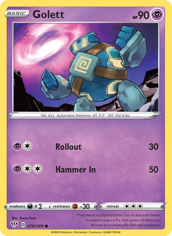 Golett #76 — Darkness Ablaze