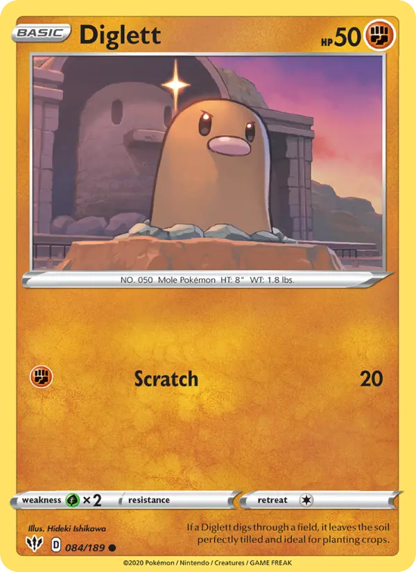Diglett #84 — Darkness Ablaze