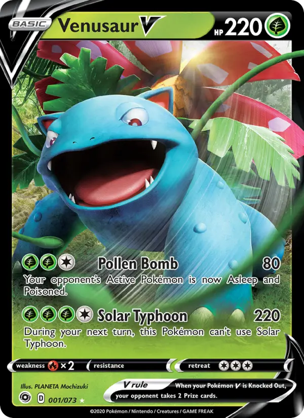 Venusaur V #1 — Champion's Path