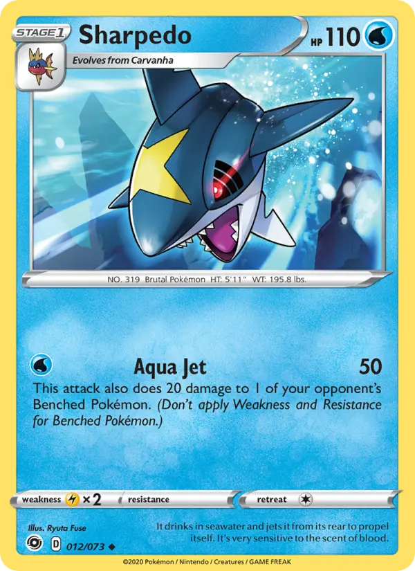 Sharpedo #12 — Champion's Path