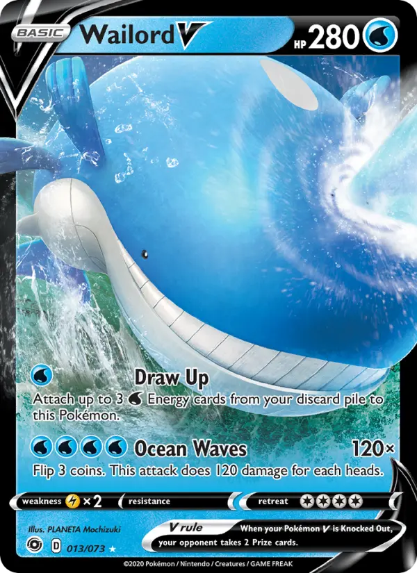 Wailord V #13 — Champion's Path