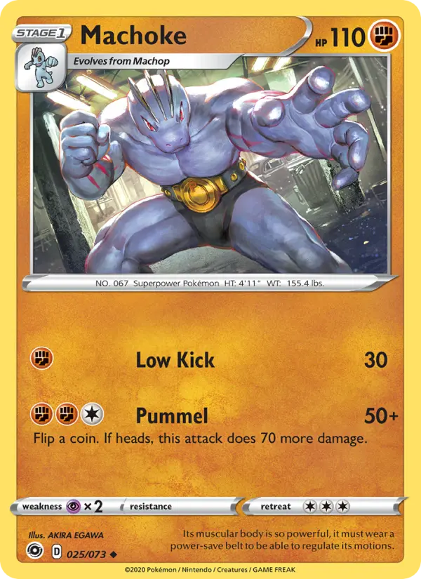 Machoke #25 — Champion's Path