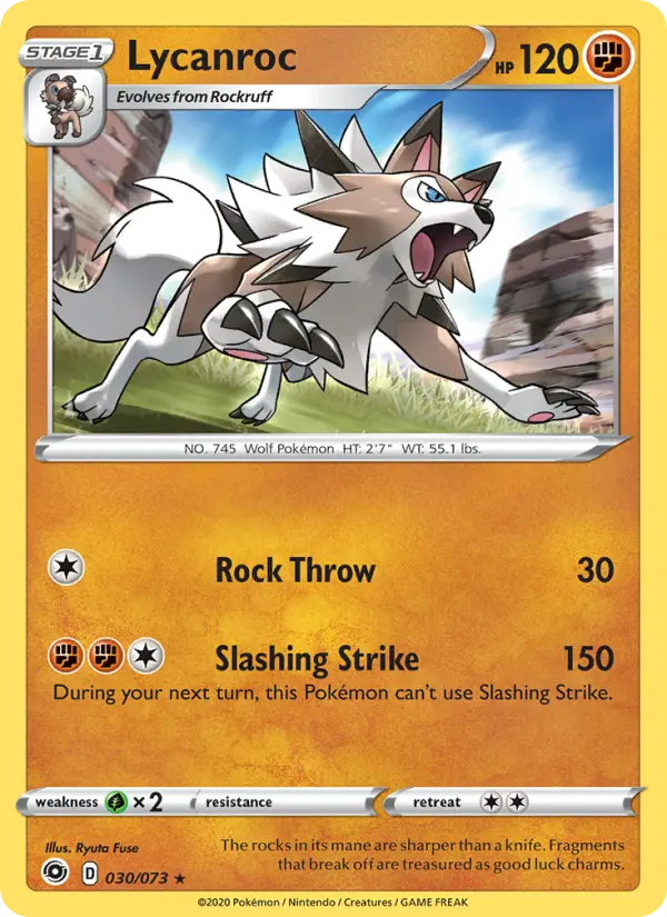 Lycanroc #30 — Champion's Path