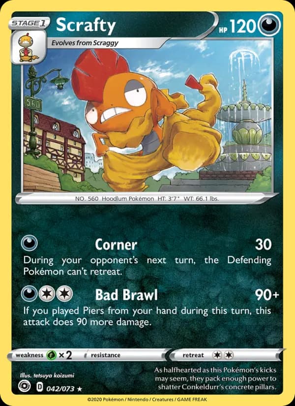 Scrafty #42 — Champion's Path