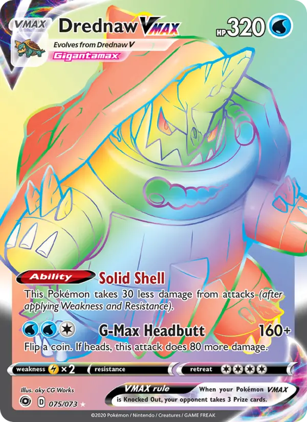 Drednaw VMAX #75 — Champion's Path