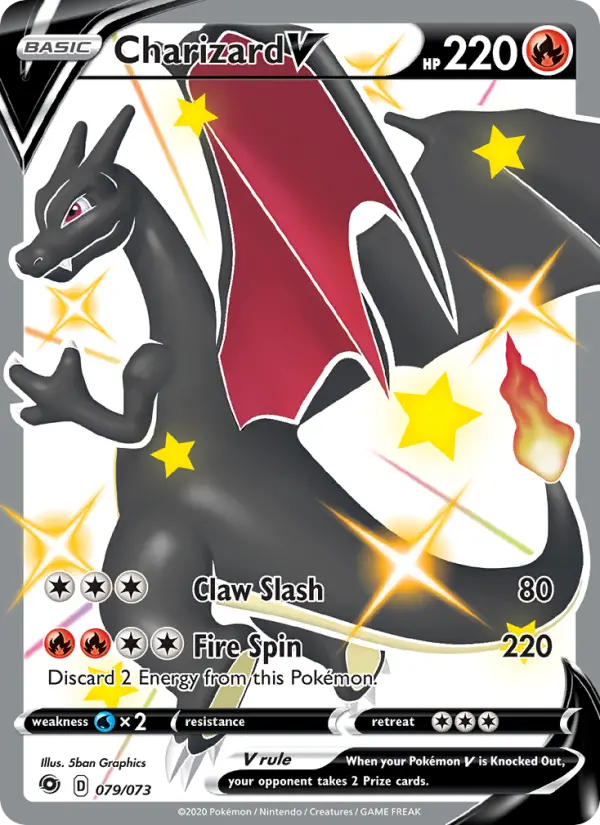 Charizard V #79 — Champion's Path