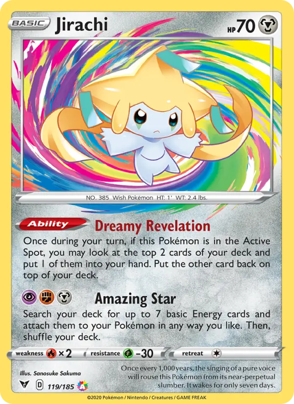 Jirachi #119 — Vivid Voltage