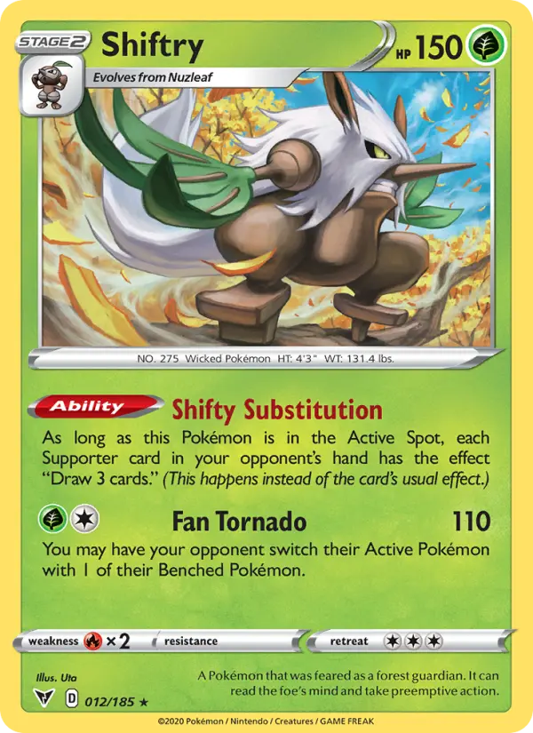 Shiftry #12 — Vivid Voltage