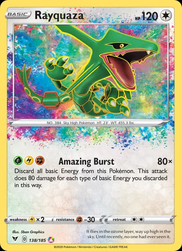 Rayquaza #138 — Vivid Voltage