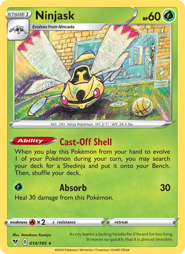 Ninjask #14 — Vivid Voltage