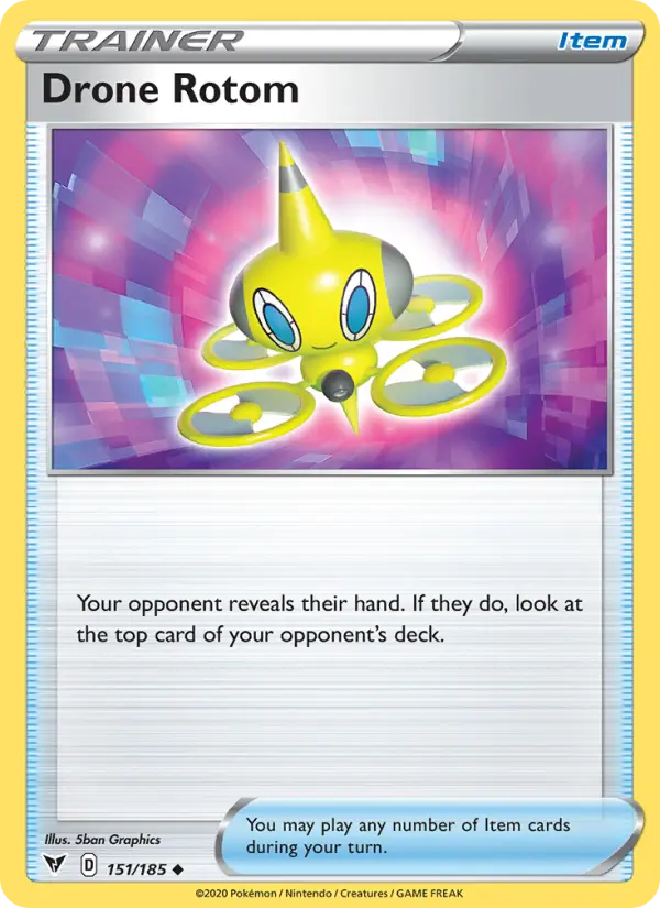 Drone Rotom #151 — Vivid Voltage